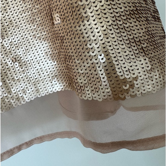 The Limited Blush/Beige Sequin Tank - Picture 3 of 8